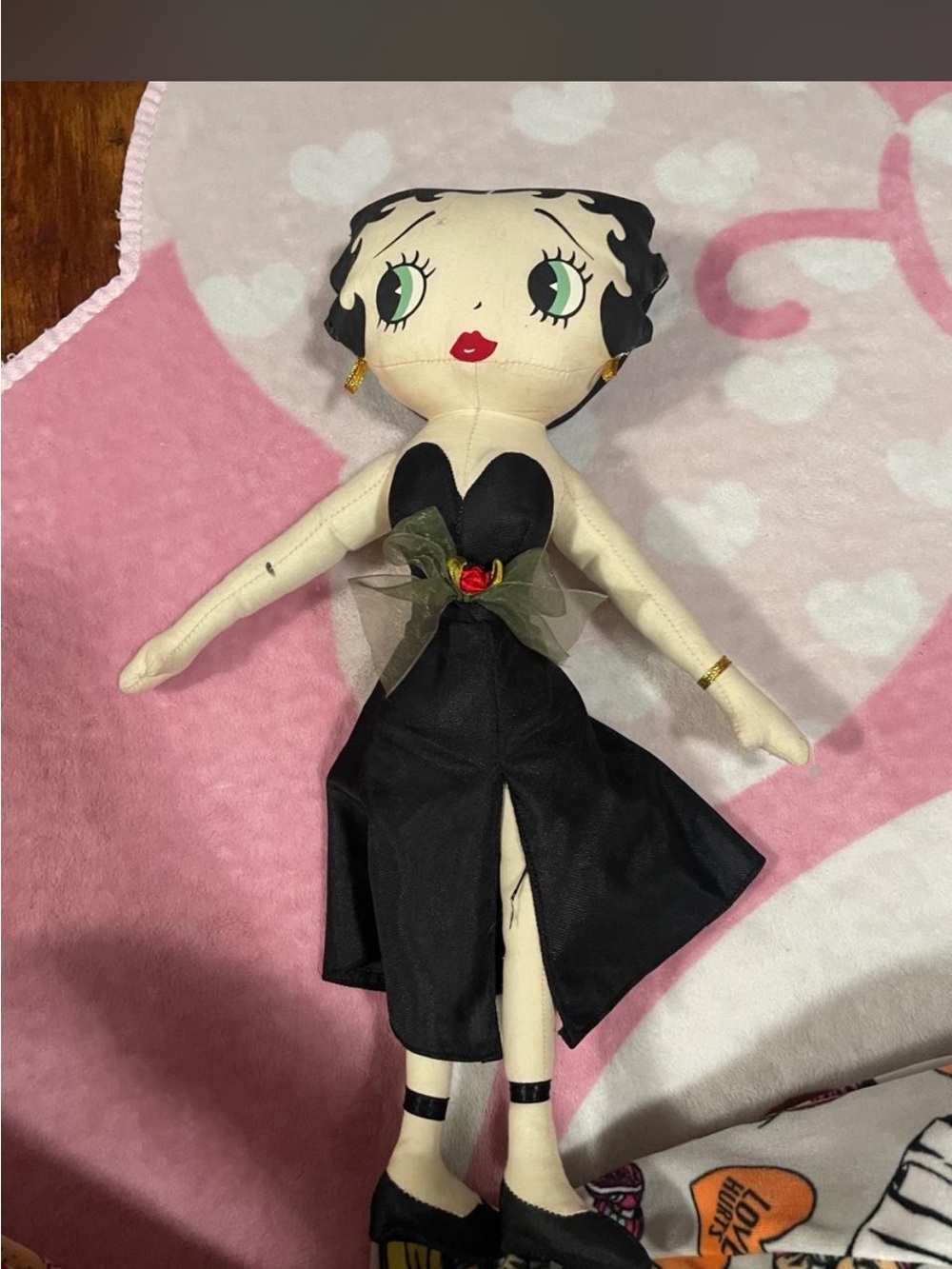 Betty Boop Black Dress Doll